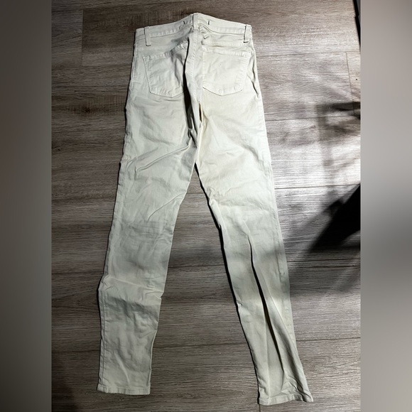 COPY - J Brand Cream Skinny Jean 24 - Picture 2 of 3